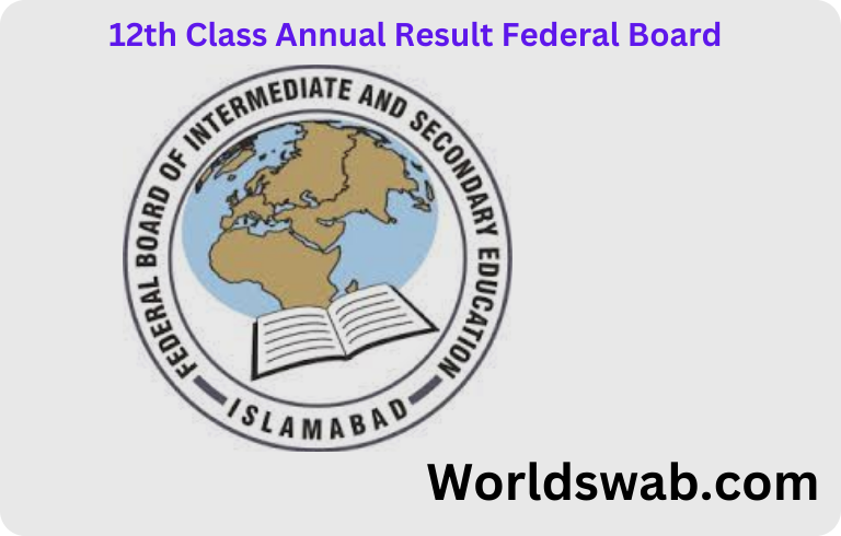 12th Class Result announce BISE Federal Board